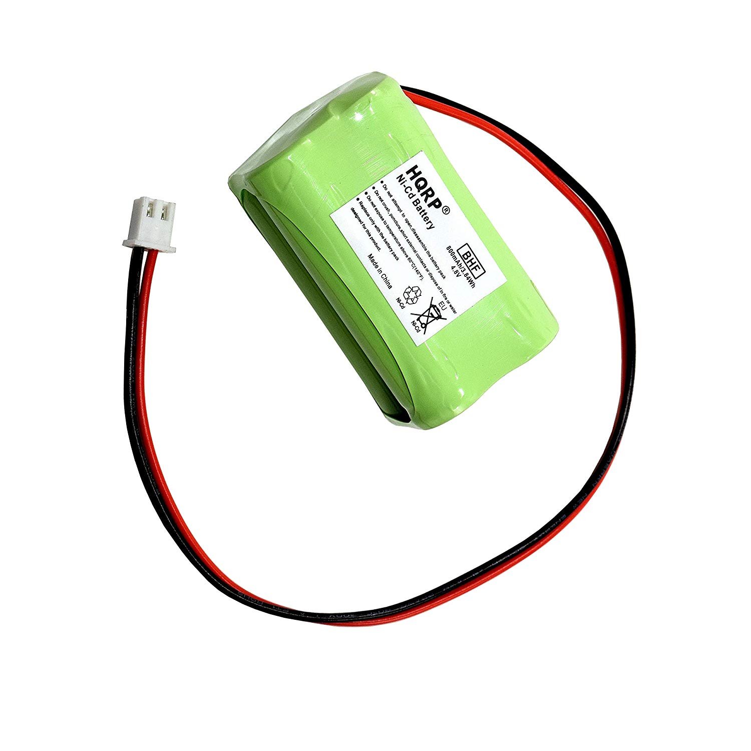 BATTERY FOR EMERGENCY LIGHT EXIT SIGN 4.8V HQRP Backup Battery for LFI