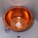 Vintage Heavy Duty Hammered Copper Sink