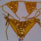 Sexy Shiny Gold Ruffle Butt, Scrunge Butt Bottoms, So Sexy andf Shiny, One Size