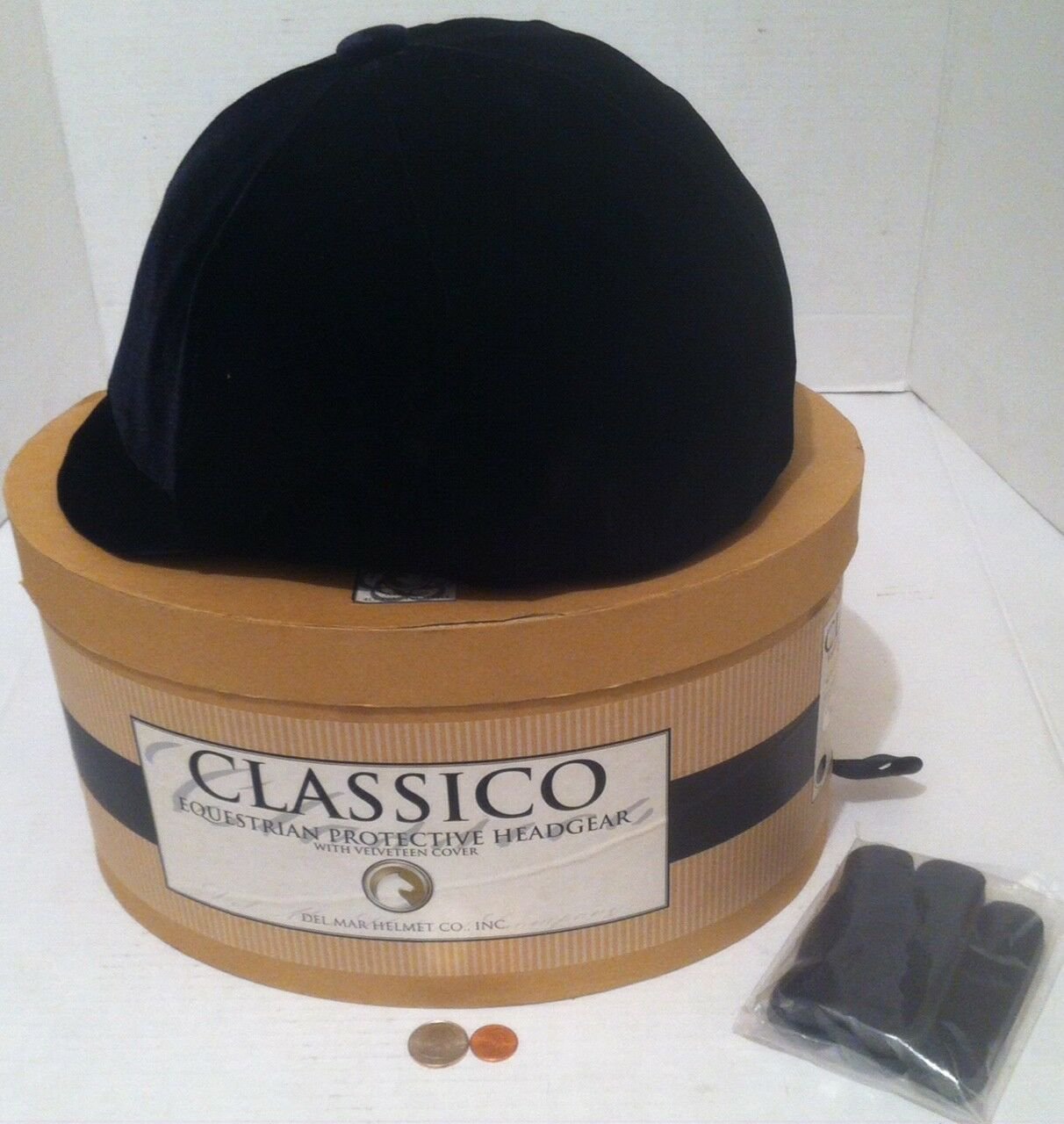 Nice Classico Equestrian Helmet Protective Headgear Medium Hat Size 7 to 7 1/8