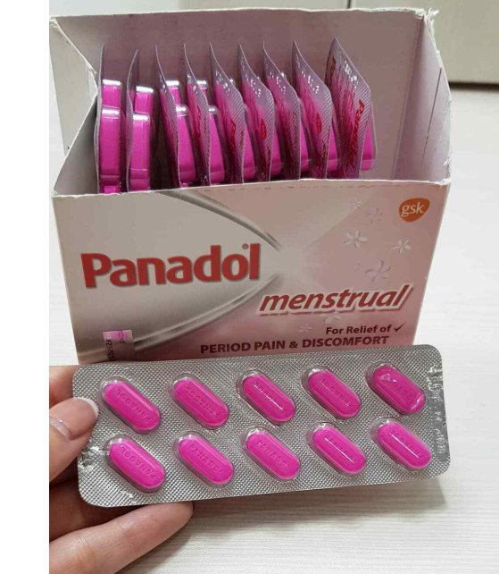 panadol-menstrual-relief-of-women-menstrual-or-period-cramps