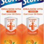 3 X SCOTTS EMULSION COD LIVER OIL ORANGE FLAVOR 400ML -Fast DHL EXPRESS