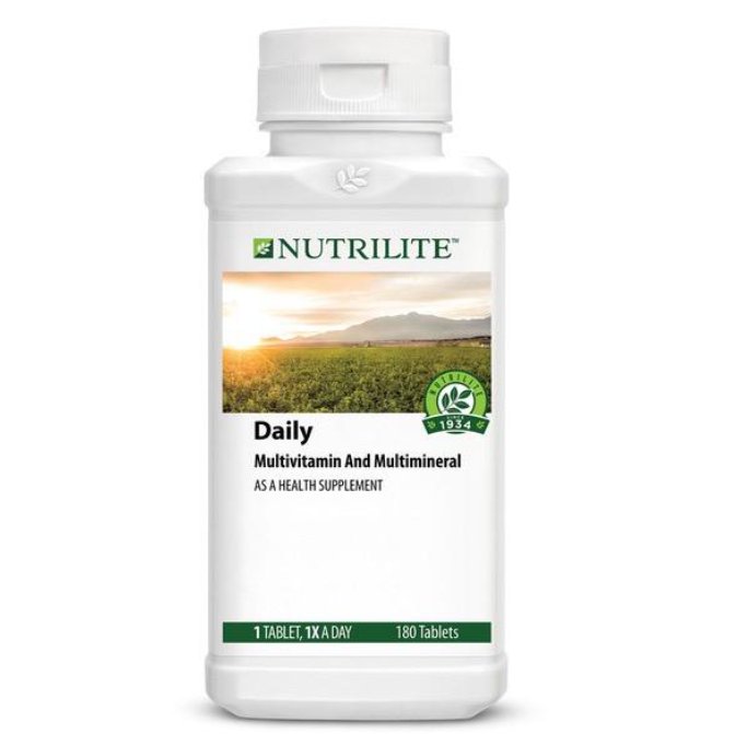 2 x New Amway Nutrilite Daily Multivitamin and Multimineral Tablet 180