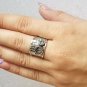 Hand & blue Topaz ring (SSR0019)