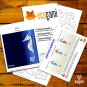 Printable seahorse papercraft for your wall decor