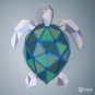 Printable sea turtle papercraft for your wall decor