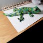 Printable lizard papercraft for your wall decor