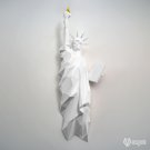 Printable New York Statue of Liberty papercraft for your wall decor