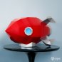DIY papercraft rocket sculpture for your kid's decor