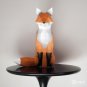 DIY papercraft fox sculpture for your decor