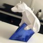 DIY papercraft polar bear sculpture for your decor
