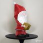 DIY papercraft Santa Claus sculpture for your Christmas decor