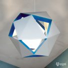 DIY paper lampshade GEO for your pendant light