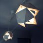 DIY paper lampshade GEO for your pendant light