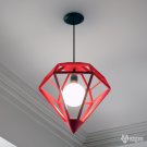 Printable paper lampshade DIAMOND for your ceiling