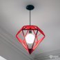 Printable paper lampshade DIAMOND for your ceiling
