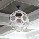 DIY paper lampshade SPHERE for your ceiling decor