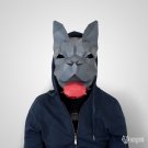 DIY French Bulldog mask for your Halloween disguise