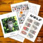 DIY wolf papercraft trophy for your wall decor