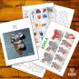 Printable 3D papercraft koala trophy wall mount