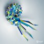 Papercraft ammonite PDF template for your wall decor