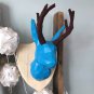 3D Papercraft jackalope PDF template for your wall decor