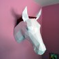 DIY horse papercraft for your wall mount decor