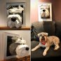 DIY Schnauzer head papercraft for your wall decor