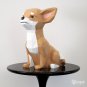 DIY papercraft chihuahua sculpture for your decor