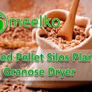 Spelled Pellet Silos Plant With Grain Dryer