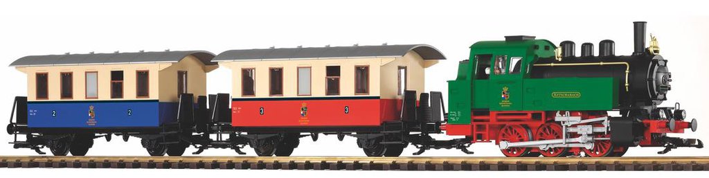 Piko G 38130 CLASSIC BR80 STEAM PASSENGER STARTER SET (G-SCALE) Mint In Box