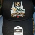 2019 Kentucky Derby 145 CAP / HAT  Black Adjustable Velcro Strap embroidered
