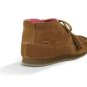 Sanuk Women's" Moccodile" Chestnut Suede Ankle Boots. Size 7 US.