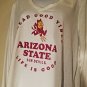Arizona State Sun Devils Life Is Good Womens V-neck Tee shirt ls large NWT