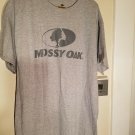 Mossy Oak Men's Logo T-Shirt- Size XL New with Tags- Gray