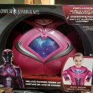 Power Rangers Deluxe Ranger Dress Up Shirt & Light up Chest Armor PINK sz 4-7X