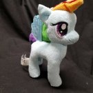 New Aurora World My Little Pony "Rainbow Dash" 6" Plush Toy With Tags