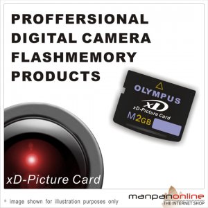 Genuine Olympus 2GB XD Picture Memory Card (Type M series)