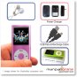 MP3 MP4 Portable Multi Media Player 1.8" LCD w/ 2GB pink