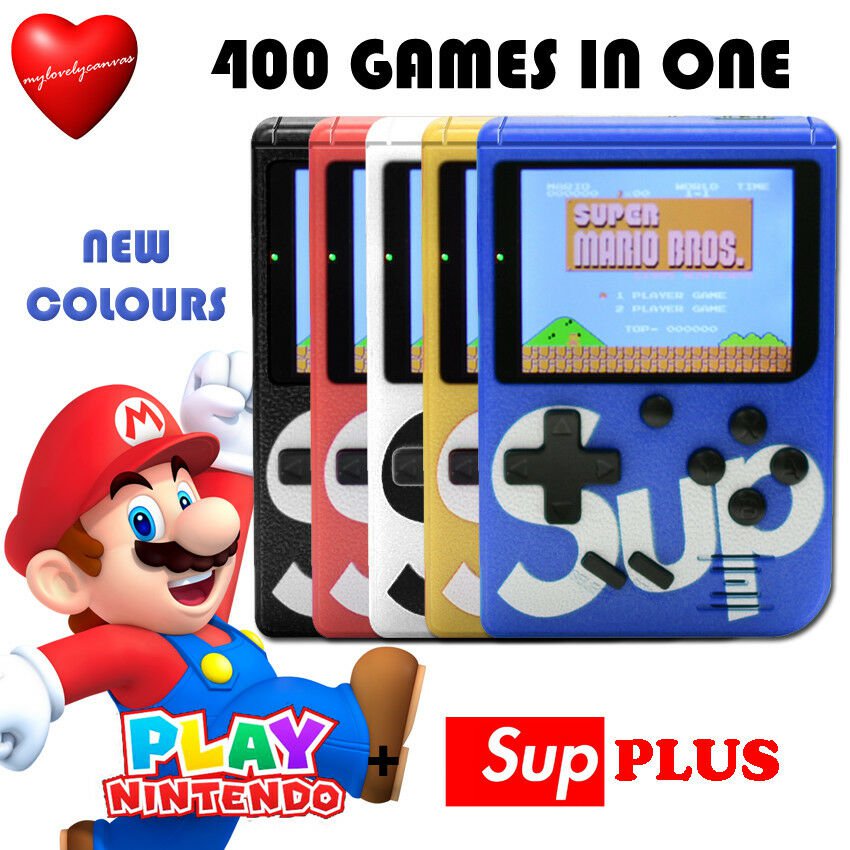  SUP PLUS Video Game Console . 400 Classic Games in 1. SUPREME GameBoy 