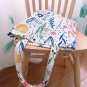 Fufu Floral Canvas Tote Bag
