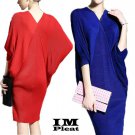 Womens Khala Pleat Dress. Free Size.