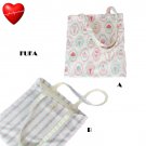 Fufa Floral Canvas Tote Bag