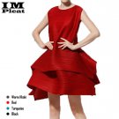 Womens Wakako Pleat Dress. Free Size.