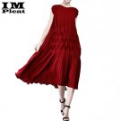 Womens Akari Pleat Dress. Free Size.