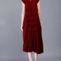 Womens Akari Pleat Dress. Free Size.