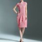 Womens Lynen Pleat Dress. Free Size.