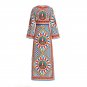 Womens Stylish Ethnic Midi Dress