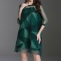 Womens BaoBao Mesh Pleat Dress. Free Size.