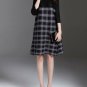 Womens Minako Check Pleat Dress. Free Size.